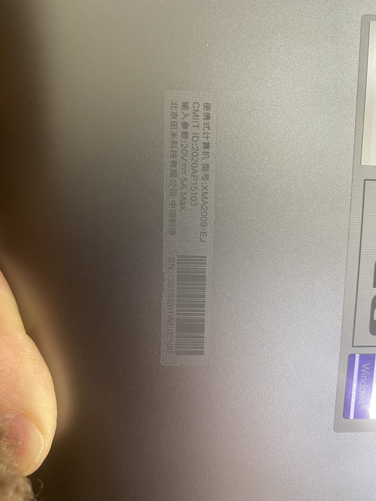 出个小米pro 15寸笔记本,买来一个月...