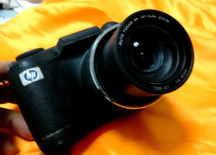 惠普原装专业大镜头数码相机一台，56倍变焦...