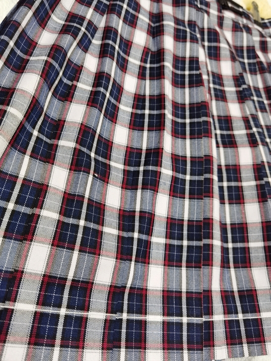 深夜幻境家的绀白格，腰围72，裙长45，全...