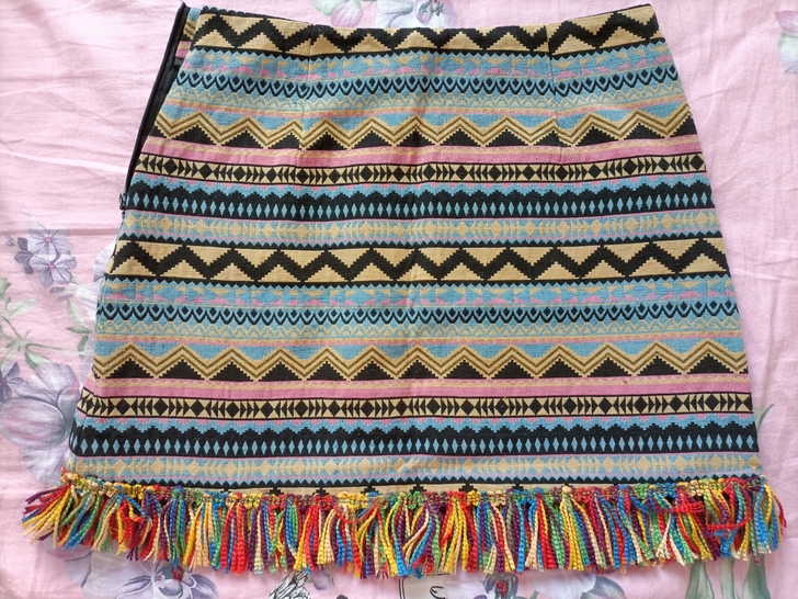 波西米亚短裙 显瘦好看 L码