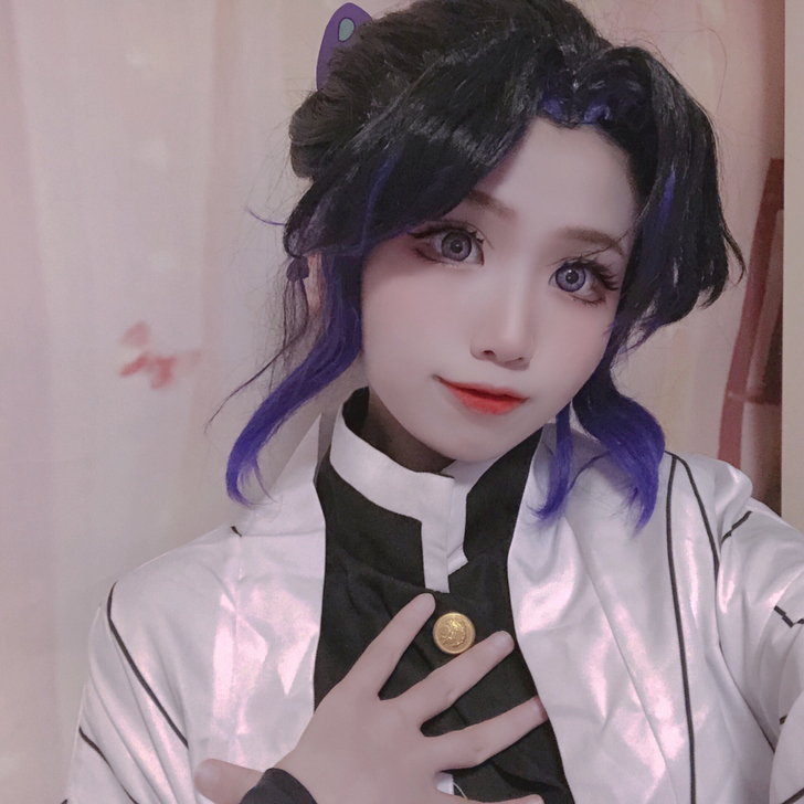 【暂挂勿拍】和顺家鬼灭之刃蝴蝶忍cos服s...