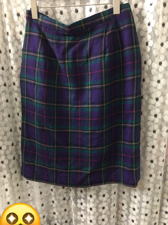 日本制羊毛呢子半身裙