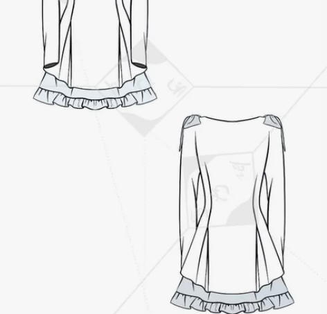 服装款式图代画 价格实惠 感兴趣的话点“我...