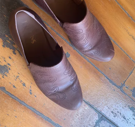 真皮春秋一脚蹬乐福鞋英伦风单鞋女冬复古小皮...