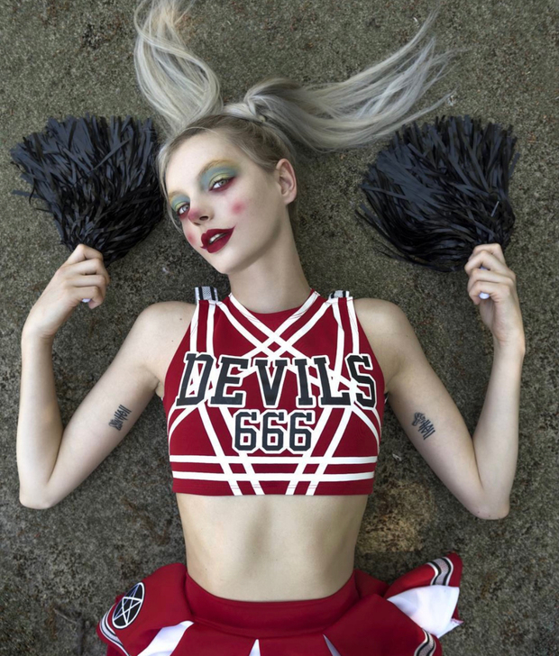 【套装】dollskill万圣节啦啦队长服装