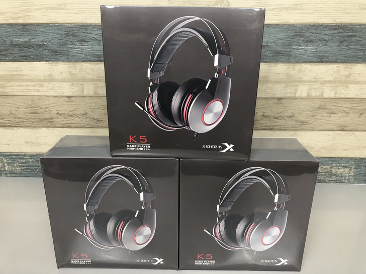 全新未拆封西伯利亚K5usb电脑版游戏耳机...
