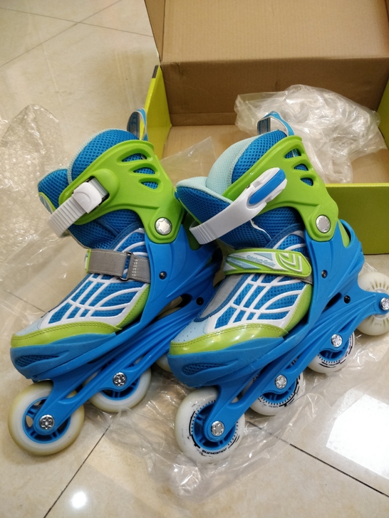 滑轮，超级新，小孩换高阶的了，便宜出～