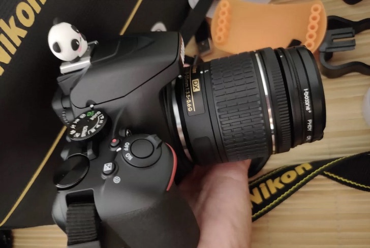 尼康D3500套机 九九新 基本没玩儿  ...