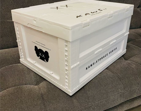 kaws折叠箱 潮牌车载收纳箱 日系户外整...