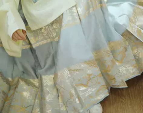 兰若庭 汉服 望水云鹤 织金纱 明制 马面...