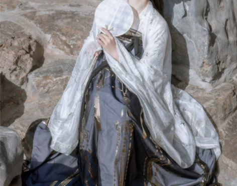 ?【艺缕原创一云鹤】汉服女古装齐胸襦裙仙气...