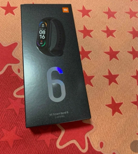 【全新未拆】小米手环6 标准版 黑色 感兴...