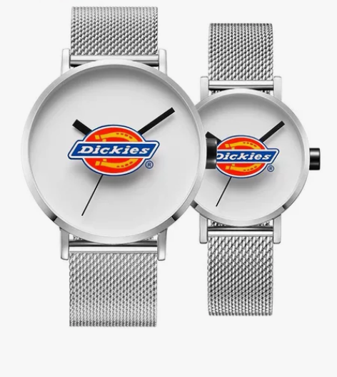 捡漏啦！Dickies手表男款银色送一个黑...