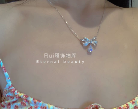 平替graff同款bow系列925纯银加进...