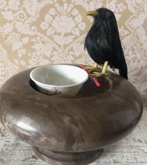 古董  回流 旧藏 尼泊尔昆仑石料 轻奢风...