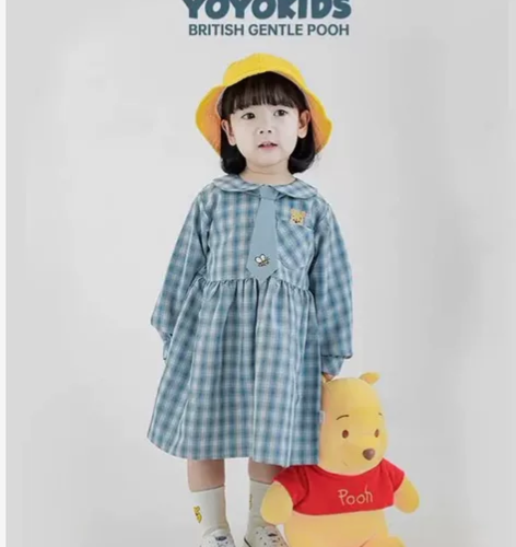 【90码全新带吊牌】幼悠90码学院风裙子，...