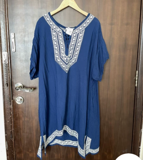 古着 孤品 高品 有标 全新 宽松大码连衣...