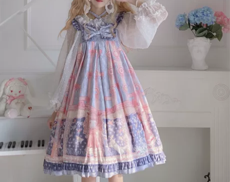 国中友人帐家洋娃娃与千纸鹤奶蓝色，退坑出，...