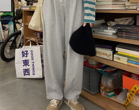 奶兔星球-自制 夜宵的时候穿它 华夫格抽绳...