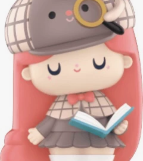 泡泡玛特密语娃娃 侦探小说盒机确认款 盒机...