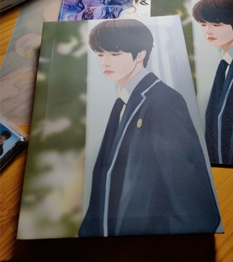 【包邮出/实拍】刘耀文无框画 发错图且错过...