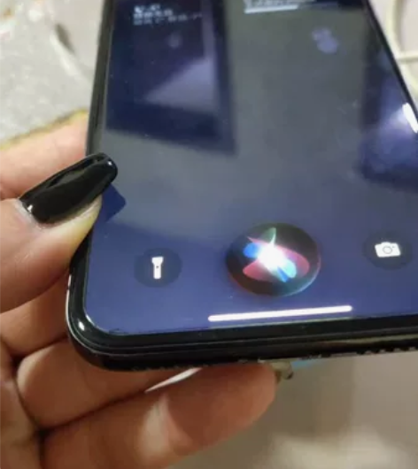 iphone X 黑64G 换过电池,无其...