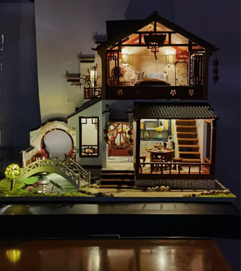 中式diy小屋—朝花夕拾，成品，详细看图。...