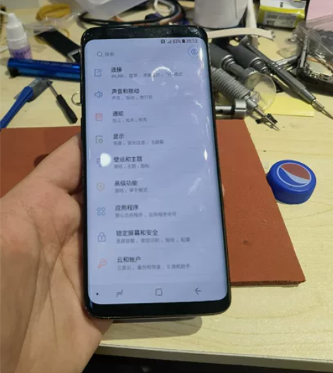 三星s9,国行4-64,屏幕小透图拍不出来...