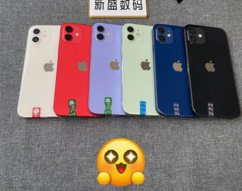 苹果iPhone12 128G蓝色美版原装...
