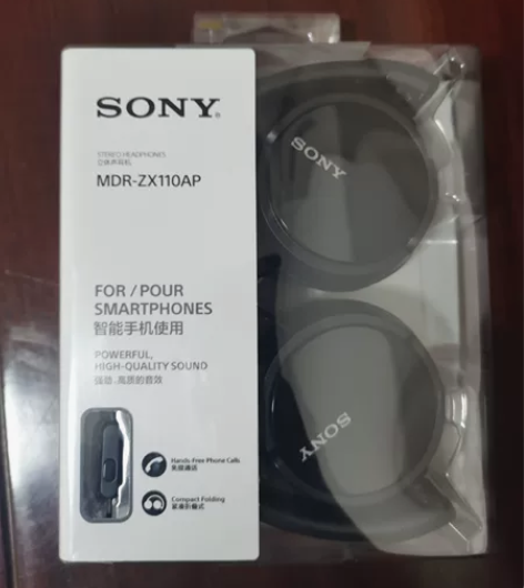 Sony/索尼耳机 MDR-ZX110AP...