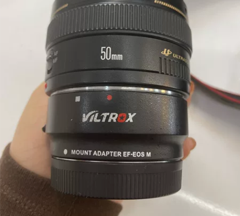 佳能单反定焦50mm f1.4镜头，拍人像...