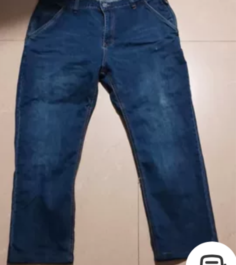 男士大码牛仔裤，腰围100cm，有点弹性，...