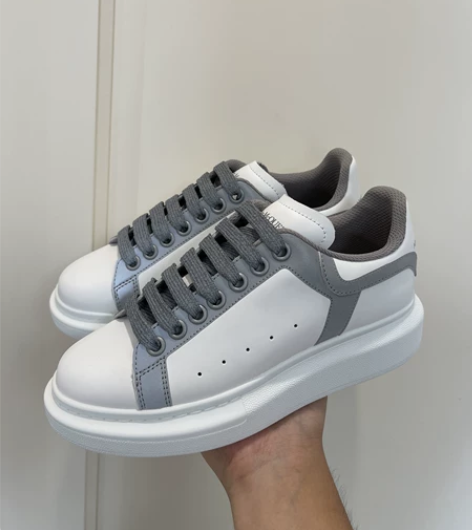 麦昆，21SS限量款3M反光小白鞋，正品，...