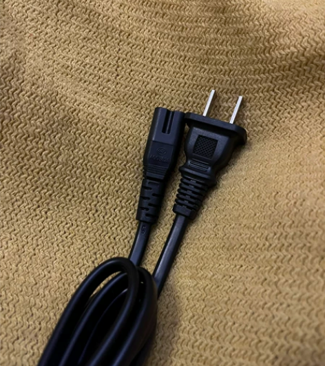 两孔电源线，电视机游戏机电脑电源线 全新未...
