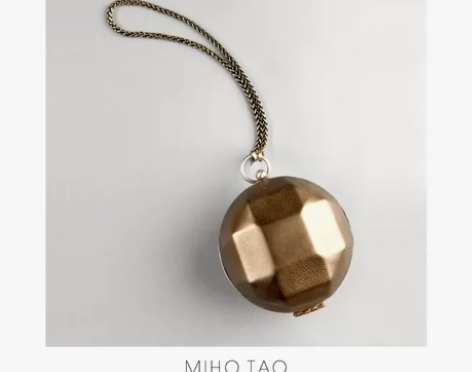 【MIHO TAO】球形复古手拿包 流苏晚...