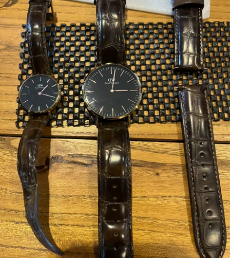 DW情侣对表。原装机芯，无拆卸痕迹。正常使...