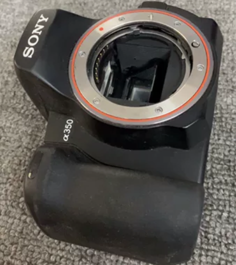 索尼a350相机！相机测试能拍照！已知屏幕...