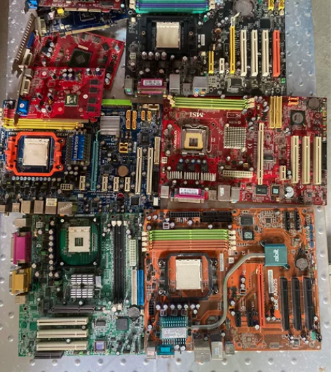 老旧坏主板、坏显卡，来个打包的 感兴趣的话...