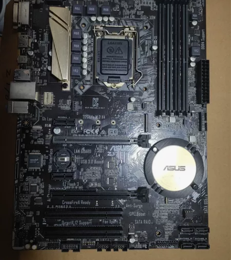 四片华硕Z170－P主板，，无维修  千兆...