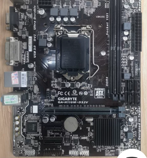 技嘉H110M一DS2V主板,能正常点亮运...