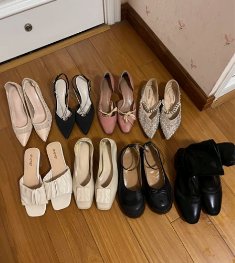 小ck 高跟鞋 单鞋 小皮鞋 基本上35 ...