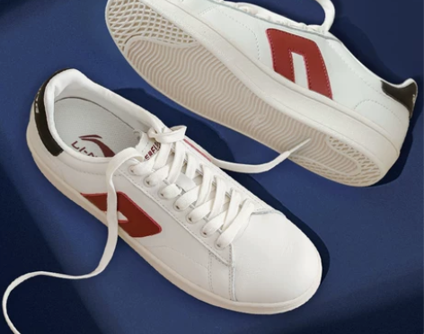 李宁板鞋男鞋小白鞋秋冬白色休闲鞋子百搭平底...