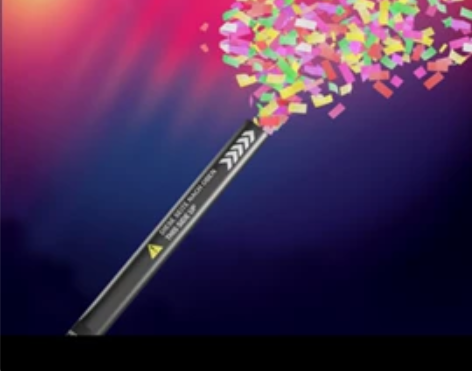 电子礼花夜店酒吧气氛道具电子礼花枪专用 礼...