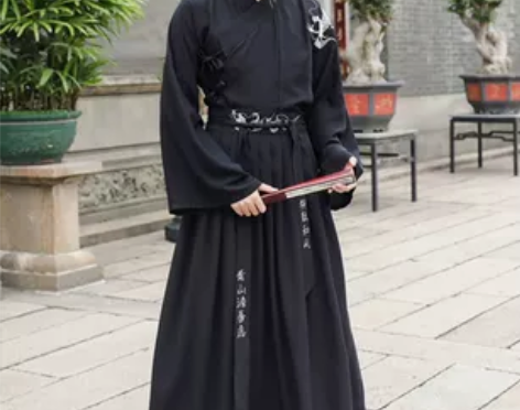 中国风黑化系汉服男士古风仙气飘逸魏晋正版原...