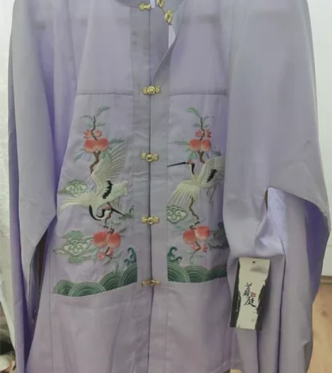 兰若庭望水云鹤浅紫补服  明制汉服 m码 ...