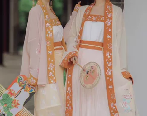 仙楚姬原创汉服女正品【初欢】宋制对襟飞机袖...