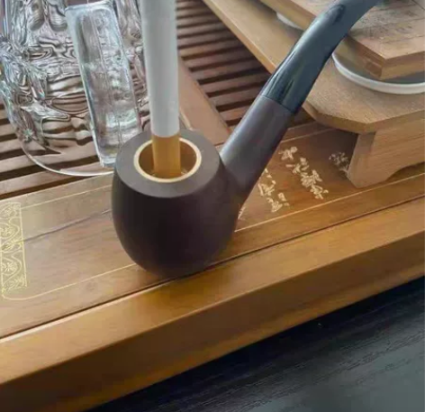 两用烟斗实木全新黑檀木实木烟斗 出一些全新...