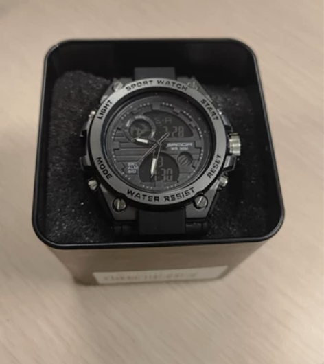 三达防摔特种军表男士双显手表户外运动电子表...