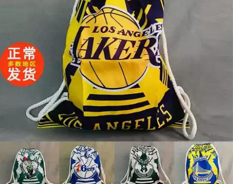 篮球包 训练包湖人队篮球袋专用篮球袋子背包...