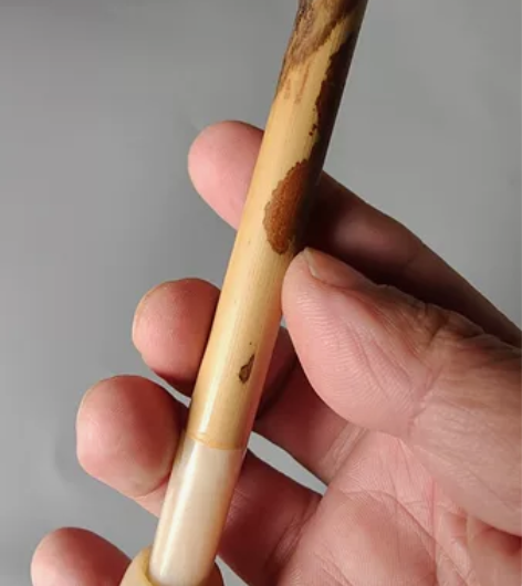 精品红湘妃纯紫毫毛笔 精选福建武夷山红湘妃...